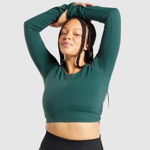 NWT Whitney Simmons x Gymshark Amazon LS top, S